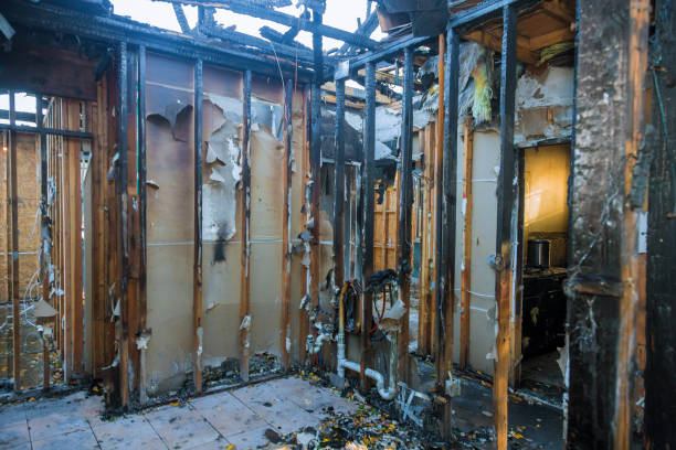 Professional Fire Damage Removal technician working in Sleepy Hollow, NY